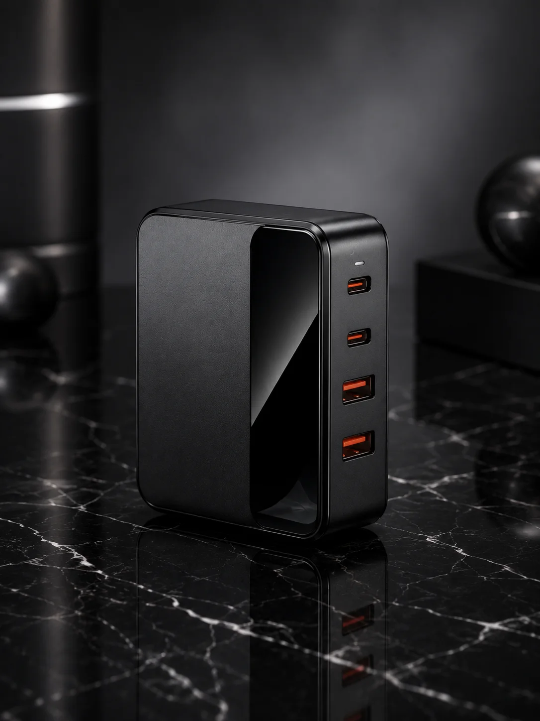 USB-A ve USB-C Girişli Çoklu Şarj Cihazı