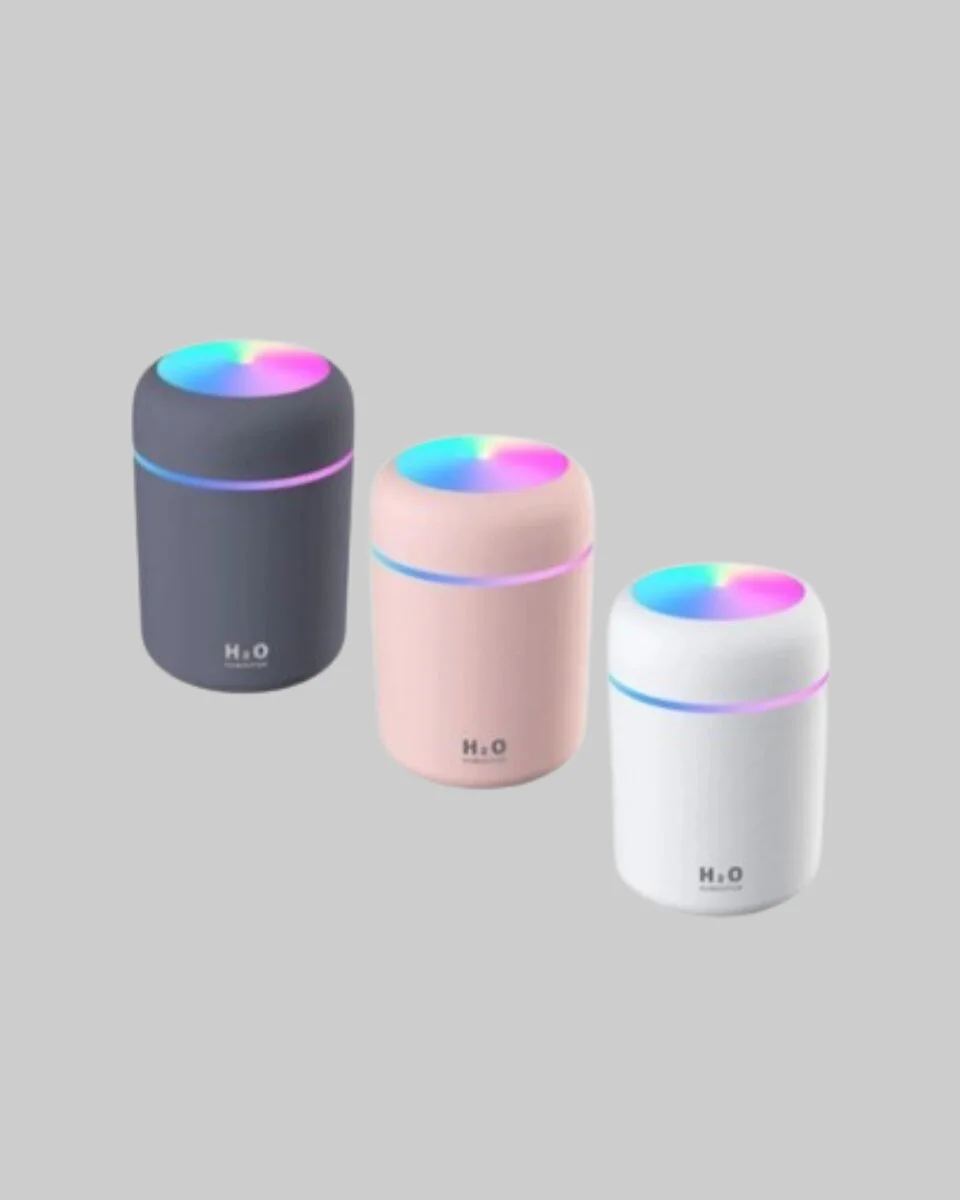 USB Bağlantılı LED Hava Nemlendirici – Sessiz ve Kompakt Tasarım