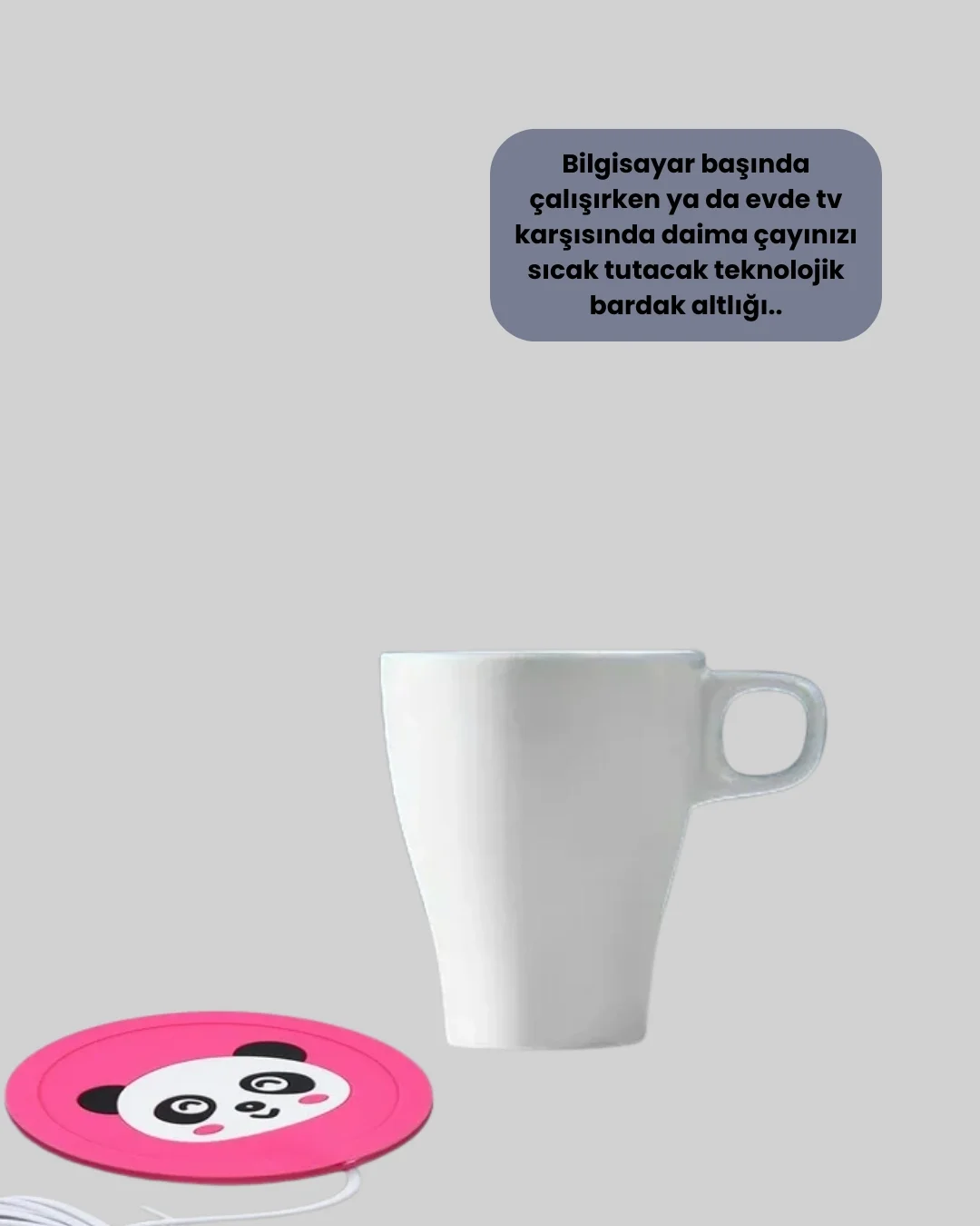 USB BARDAK ISITICI PANDA Fiyatı, Yorumları ve Özellikleri