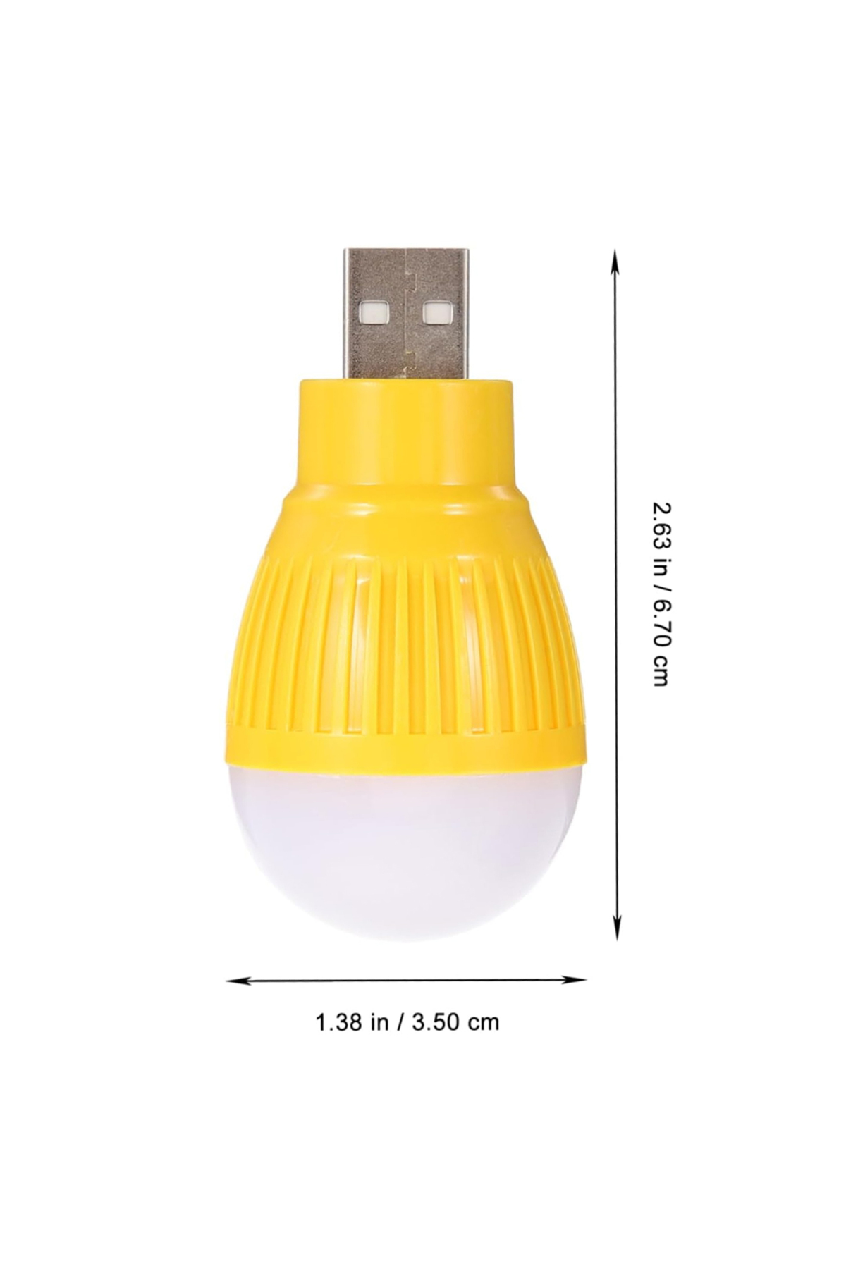 USB BEYAZ GECE LAMBASI MİNİ AMPUL AYDINLATMA (5277)