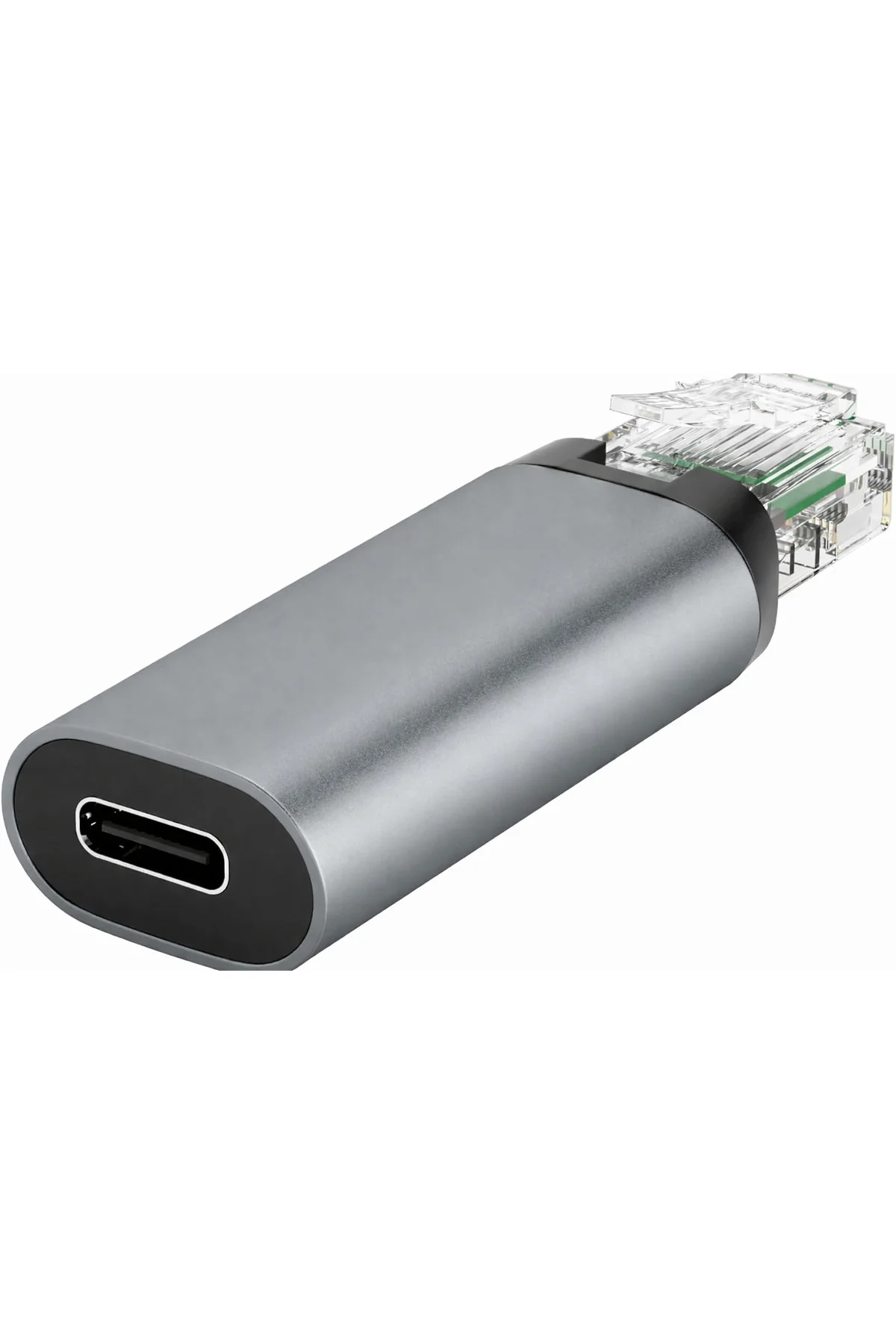USB-C Ethernet Adaptörü Type-C Dişi RJ45 Erkek 1Gbps Gigabit USB 