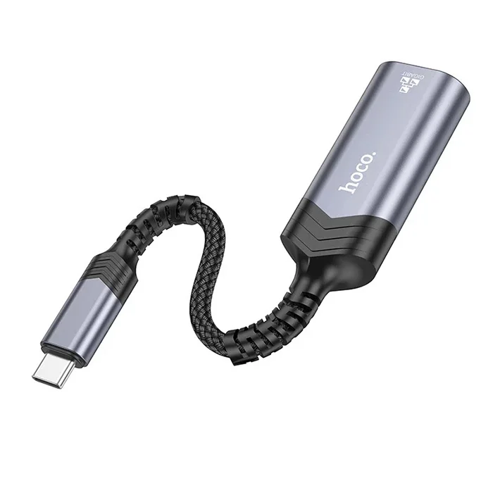 USB-C Gigabit Ethernet Adaptörü – 1000 Mbps RJ45 Dönüştürücü