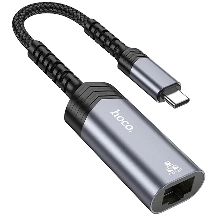 USB-C Gigabit Ethernet Adaptörü – 1000 Mbps RJ45 Dönüştürücü