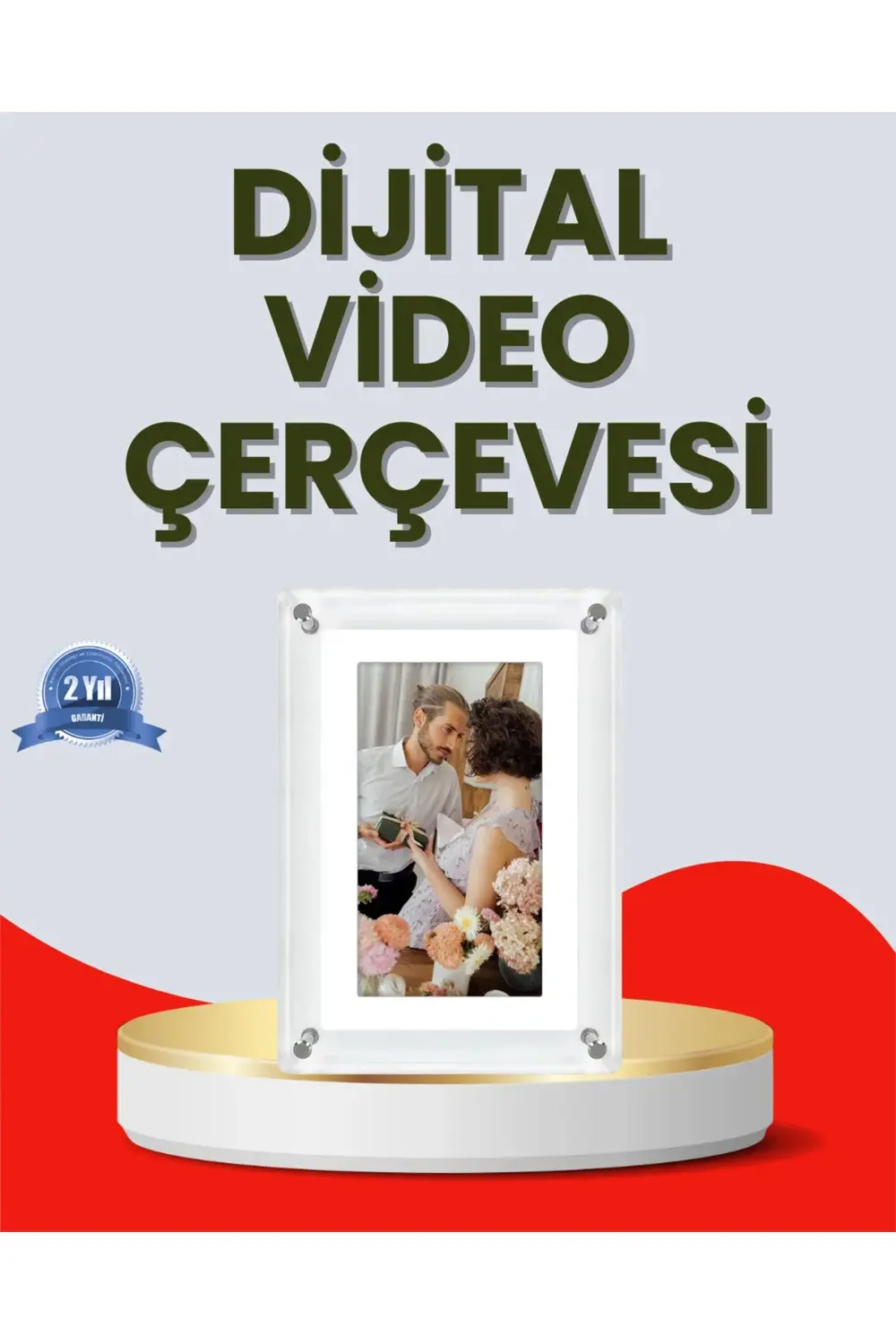 USB-C ile Hızlı Şarj ve Veri Aktarımı – 7 İnç Dijital Görüntü Çer