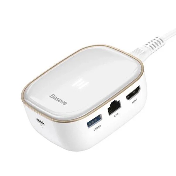 USB C Tip Çok Fonksiyonlu 6’lı Hub 4K HDMI RJ45 60W PD – Laptop Bağlantı Sorununa Son