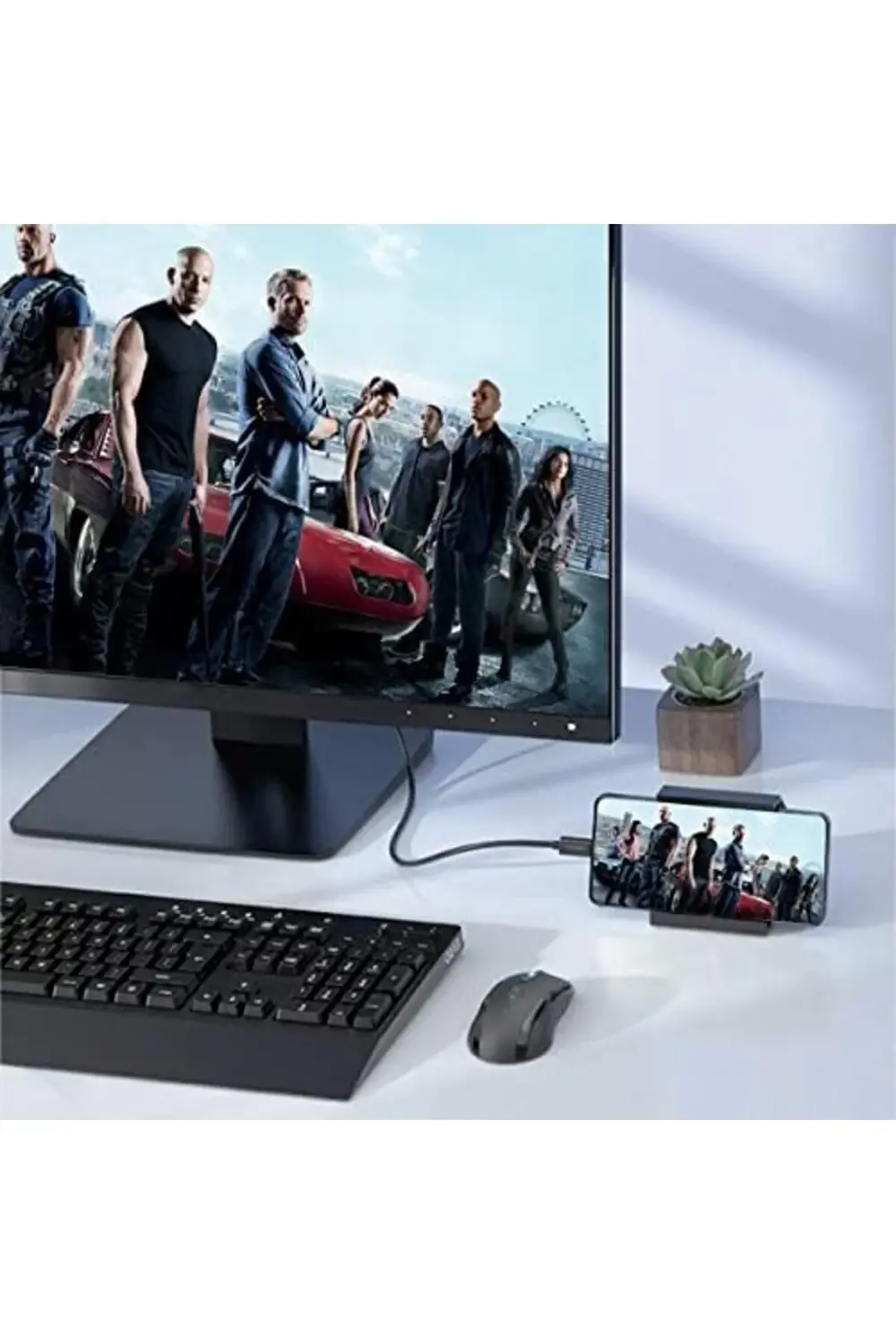 USB C to Kablo - DP 1.4, Thunderbolt 4/3, HDR, 8K 60Hz, 4K 144Hz/