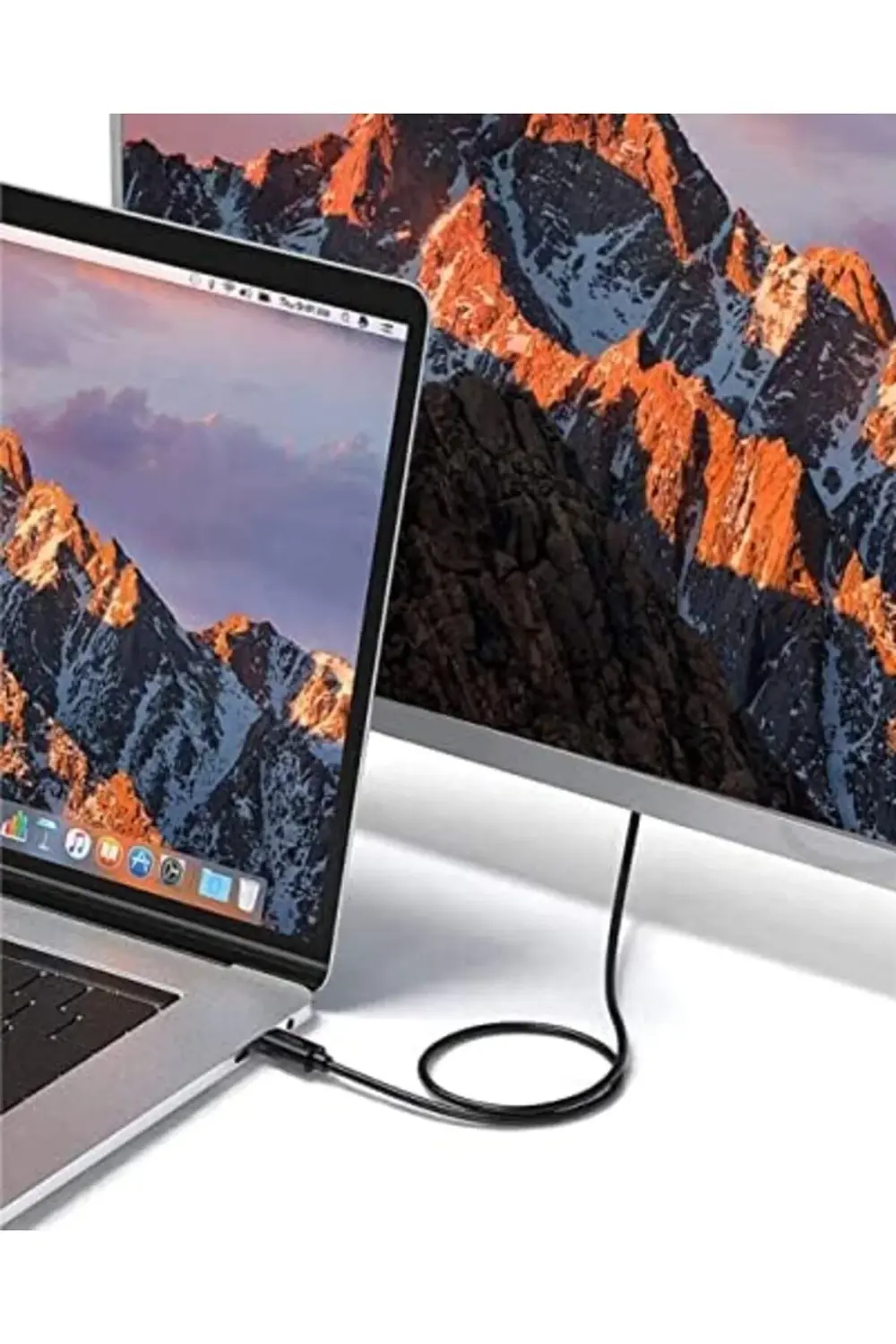 USB C to Kablo - DP 1.4, Thunderbolt 4/3, HDR, 8K 60Hz, 4K 144Hz/