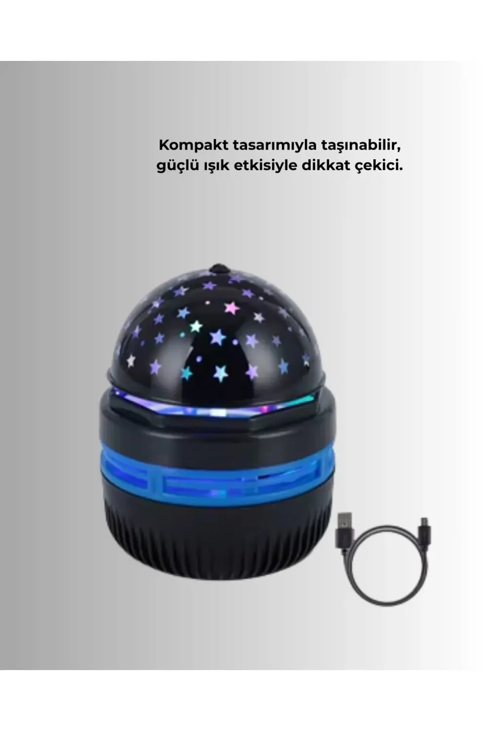 USB Galaxy Projektör Lamba – Romantik Atmosfer Çocuk Odası Parti