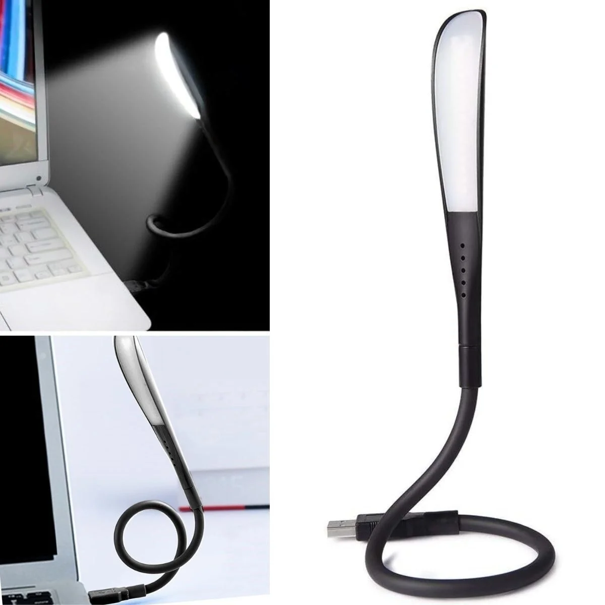 USB Girişli 14 Ledli 3 Kademeli Dokunmatik Masa/Kitap Okuma Lambası Ledi Siyah Fiyatı, Yorumları ve Özellikleri