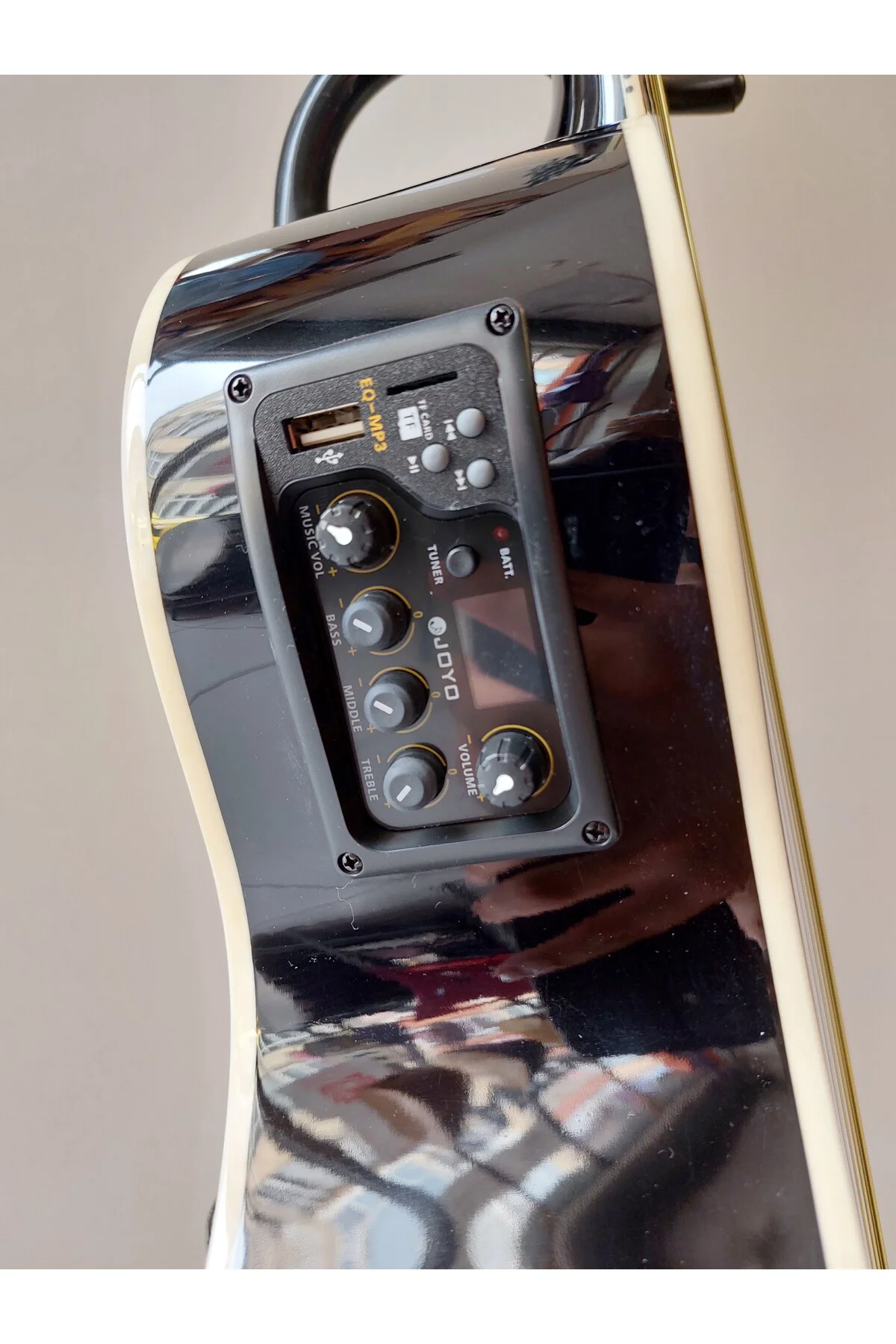 Usb Girişli Ekolayzırlı Elektro Akustik Gitar (SİYAH)