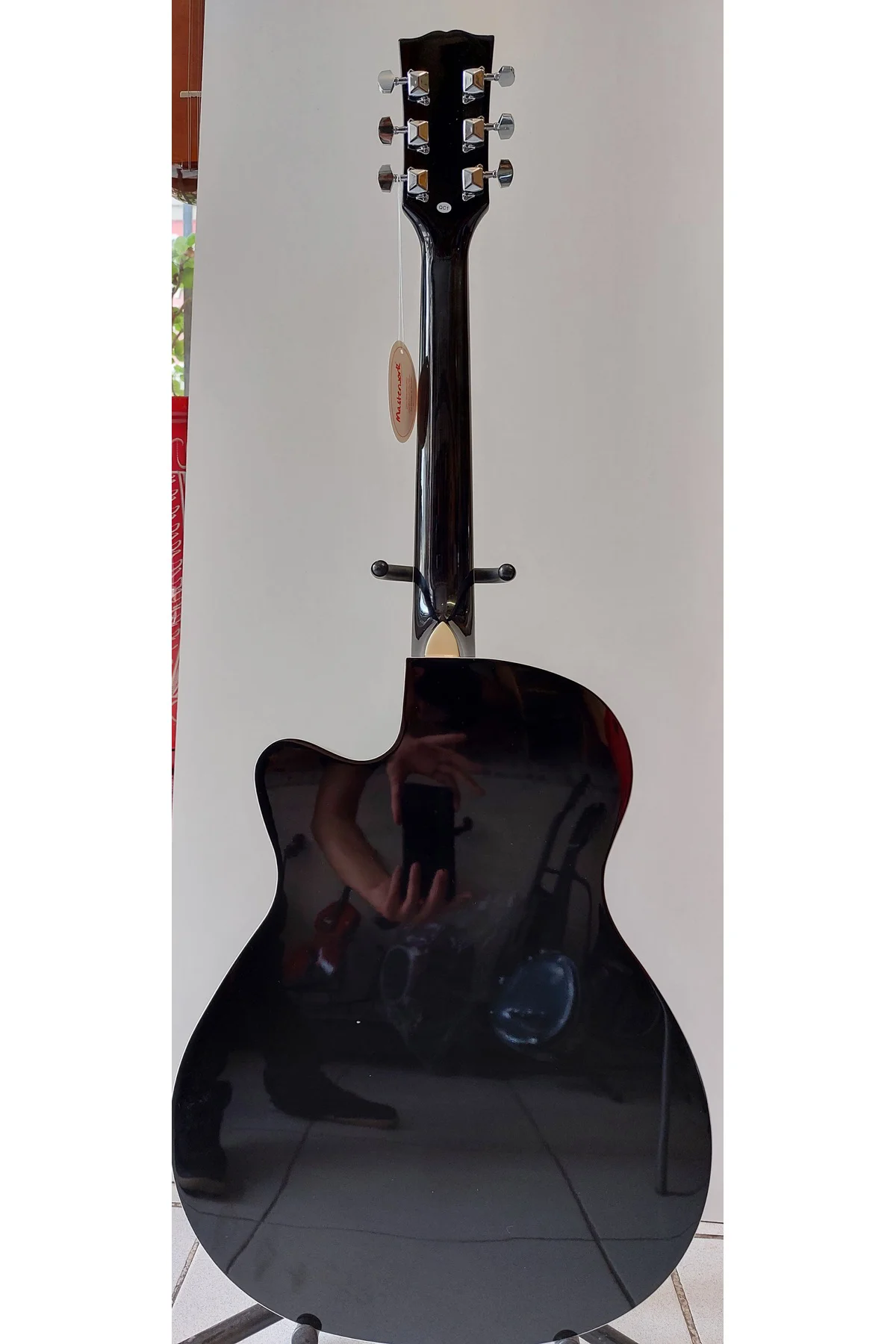 Usb Girişli Ekolayzırlı Elektro Akustik Gitar (SİYAH)