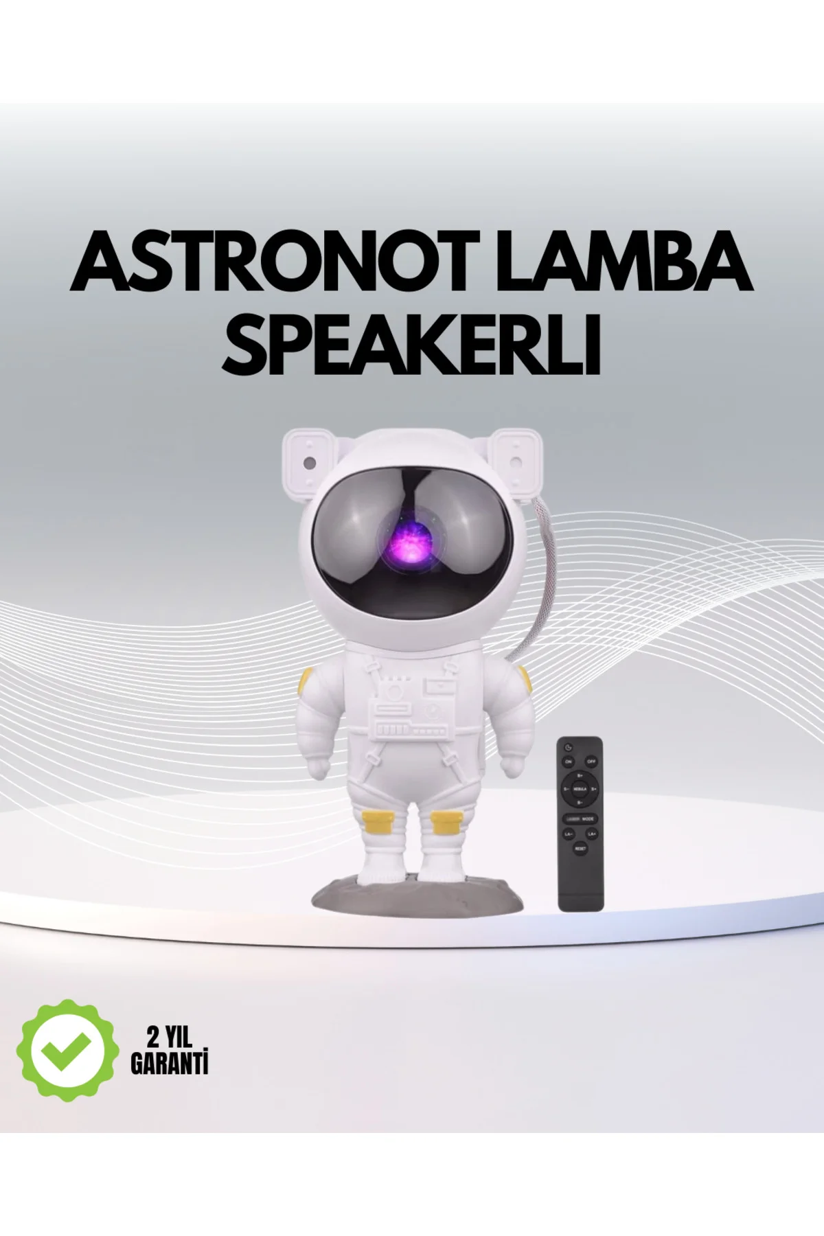 USB Güç Bağlantılı Çok Fonksiyonlu Astronot Gece Lambası - ayr698