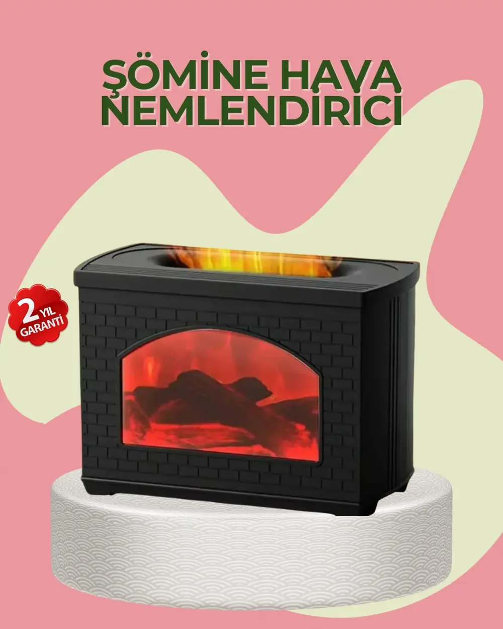 USB Güçlü Ultrasonik Hava Nemlendirici Sessiz Çalışan 270 ml Difü