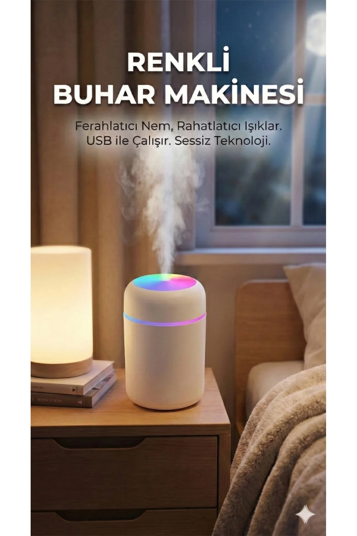 Usb Hava Nemlendirici - Görsel 2