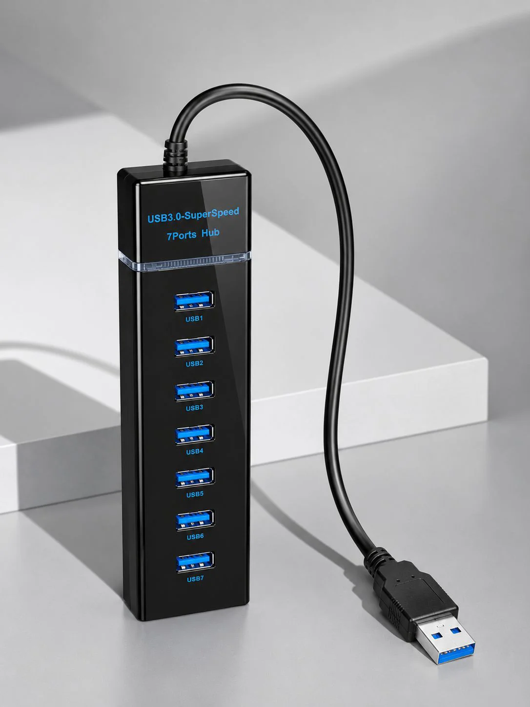 USB Hub 7 Port USB 3.0 Çoklayıcı Windows  Uyumlu