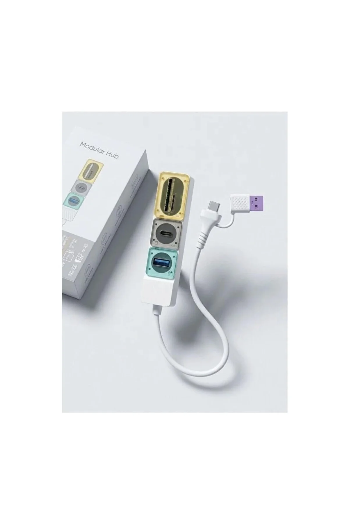 USB Hub Type-C USB 3.0 Çoklayıcı SD Micro SD Kart Okuyucu 5Gbps USB 3.2 Gen1