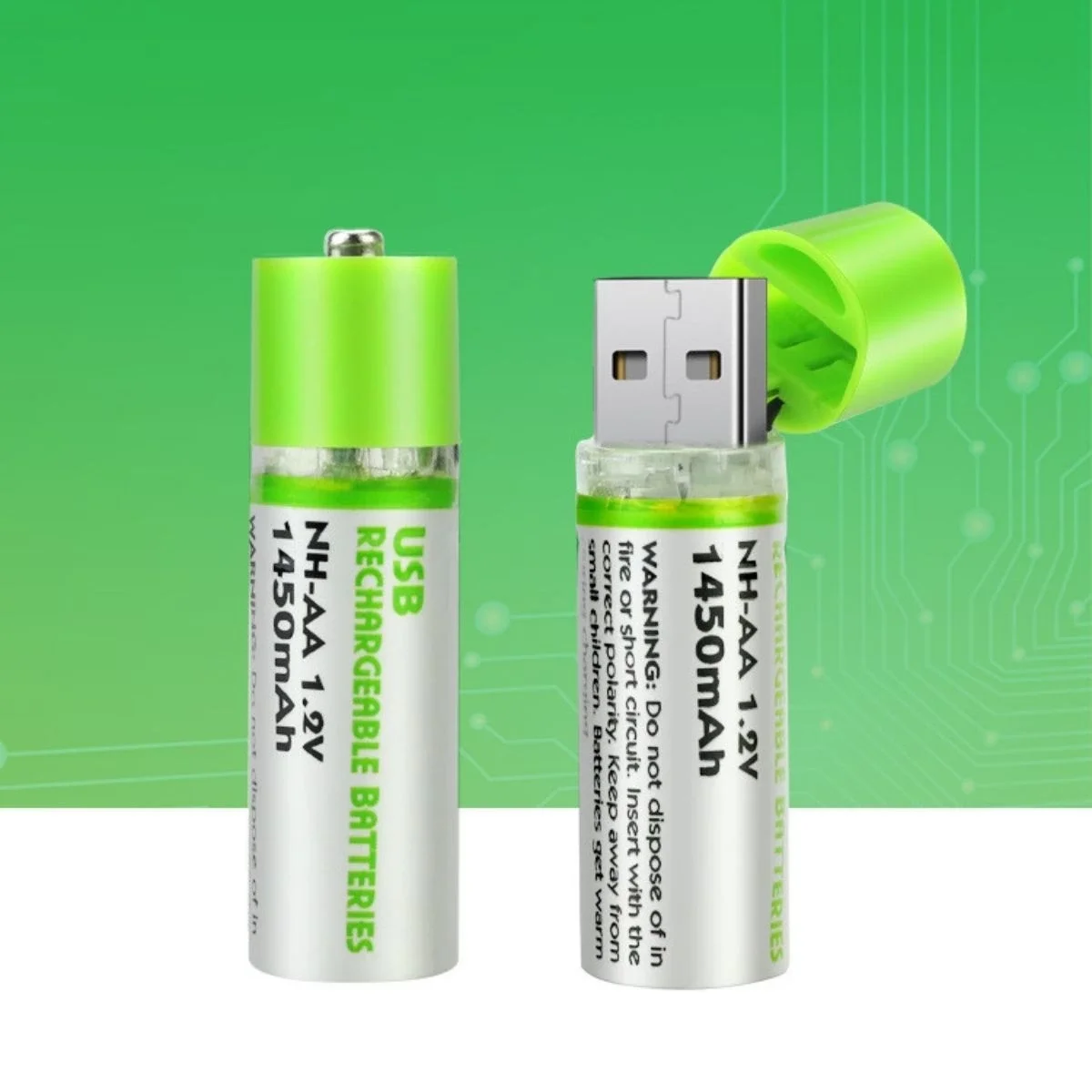 Usb ile Şarj Olabilen 2 li 1450 mah Lityum Şarjlı Kalem Pil Fiyatı, Yorumları ve Özellikleri