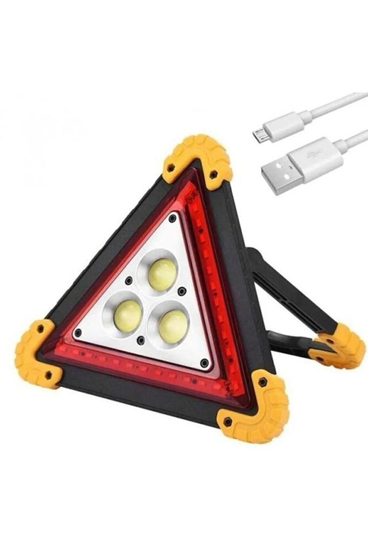Usb Kablolu Çok Fonksiyonlu Reflektör Işıklı Ikaz Lambası %50 Eks