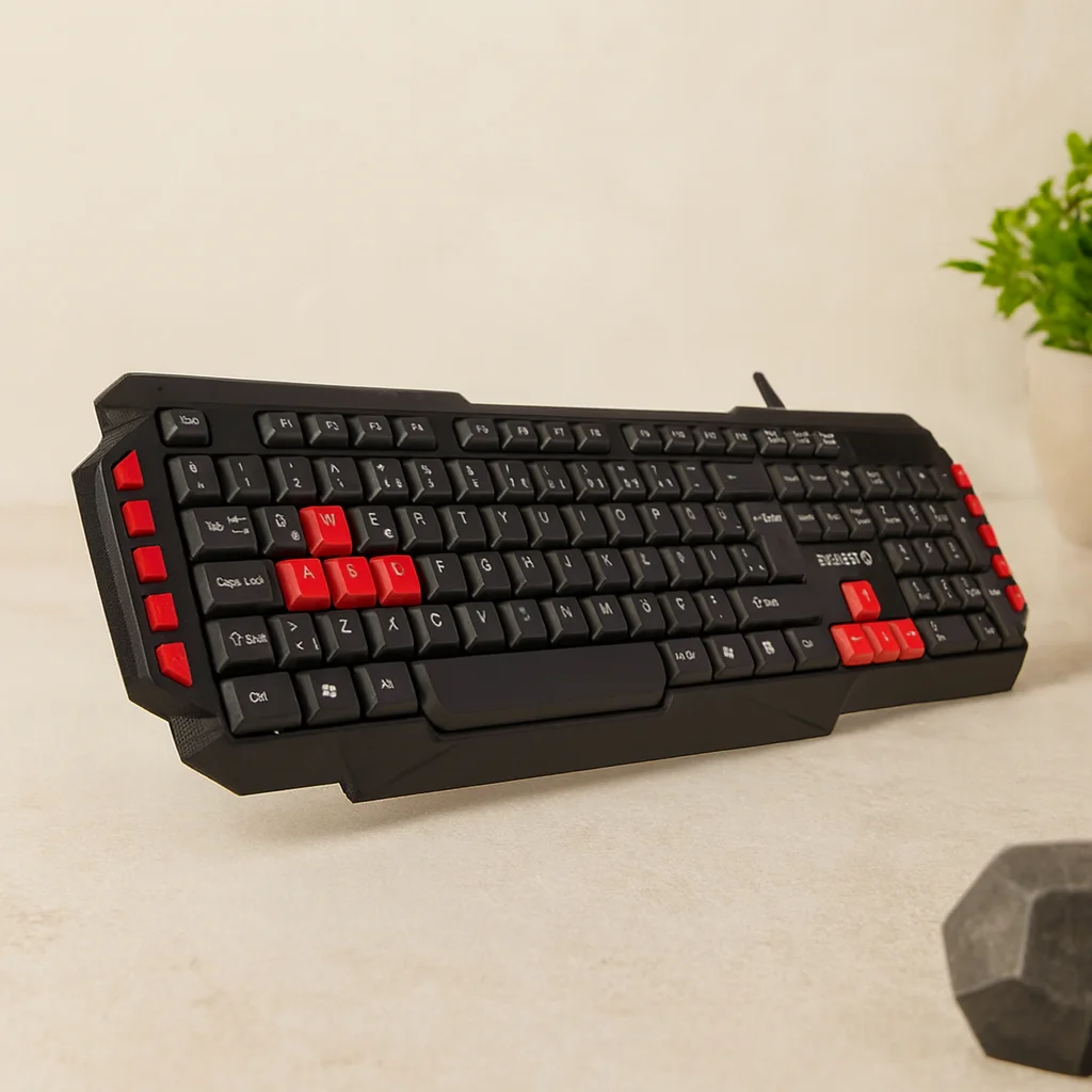 USB Kablolu Oyuncu Klavye (Renkli Tuşlar, 150 cm) Fiyatı, Yorumları ve Özellikleri