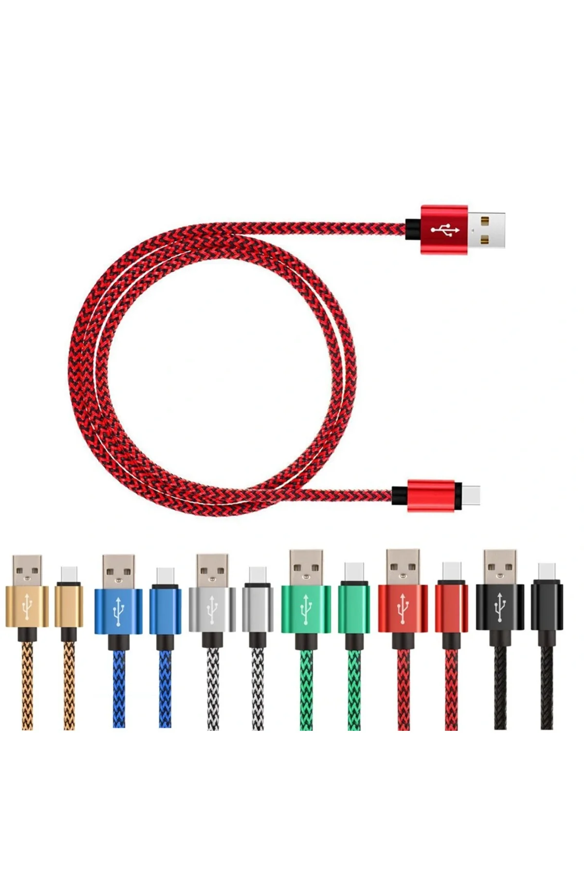 Usb Kablosu 2a - Hızlı Şarj Veri Kablosu Android