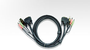 USB KVM (Keyboard/Video Monitor/Mouse) Switch İçin Kablo, 5 metre