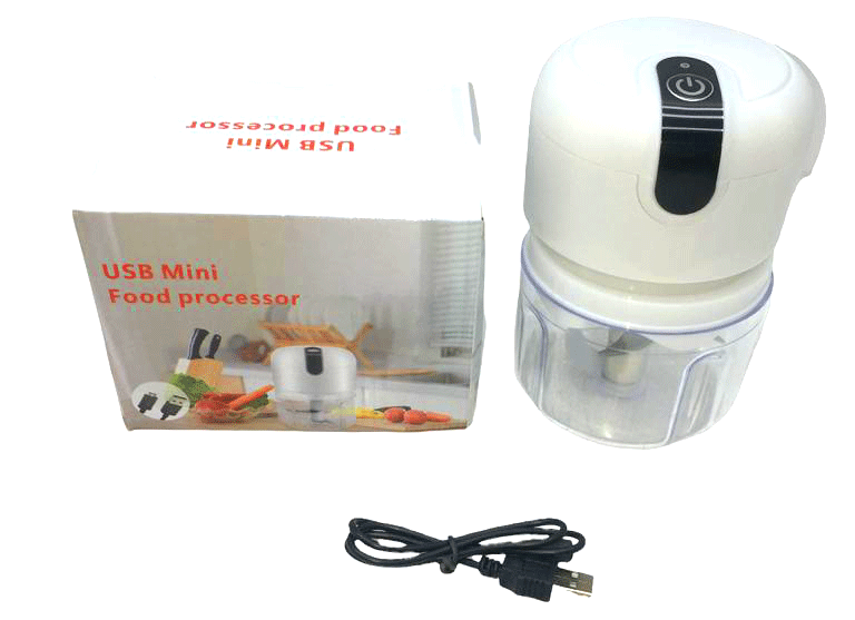 USB MİNİ FOOD PROCESSOR USB ŞARJLI MİNİ 3 BIÇAK BLENDER RONDO DOĞ