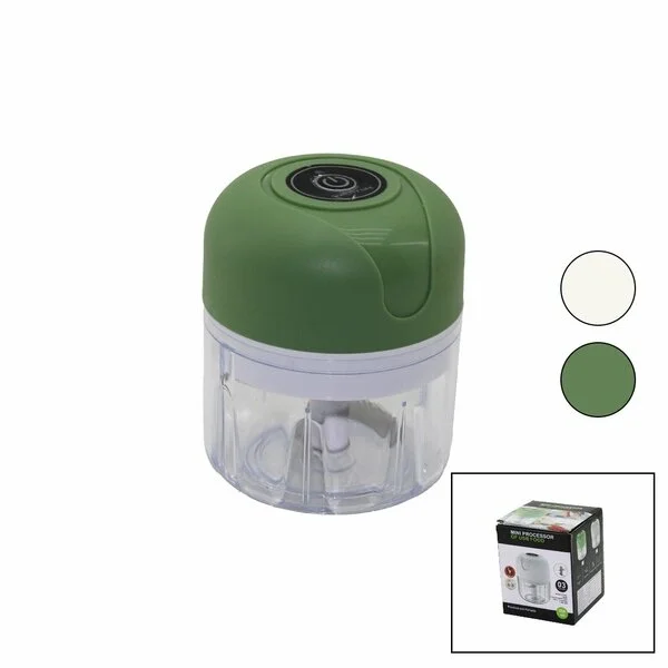Usb Mini Food Processor Usb Şarjlı Mini 3 Bıçak Blender Rondo Doğrayıcı 250ml - 45w Bx40 Fiyatı, Yorumları ve Özellikleri