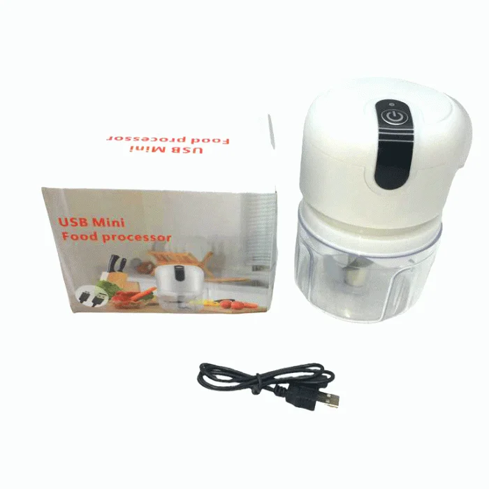 Usb Mini Food Processor Usb Şarjlı Mini 3 Bıçak Blender Rondo Doğrayıcı 250ml - 45w Bx40 Fiyatı, Yorumları ve Özellikleri