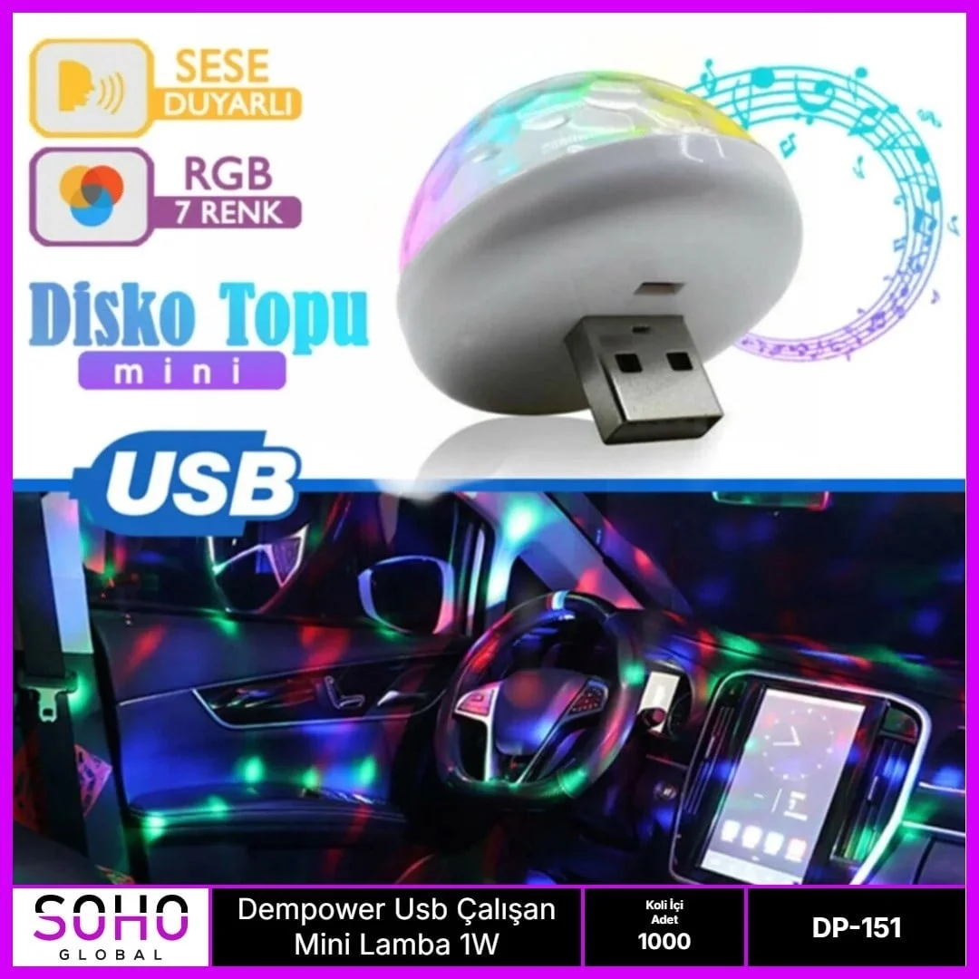 Usb Mini Led 4w Rpg Özellikli Usb Mini Led 4w Rpg Özellikli