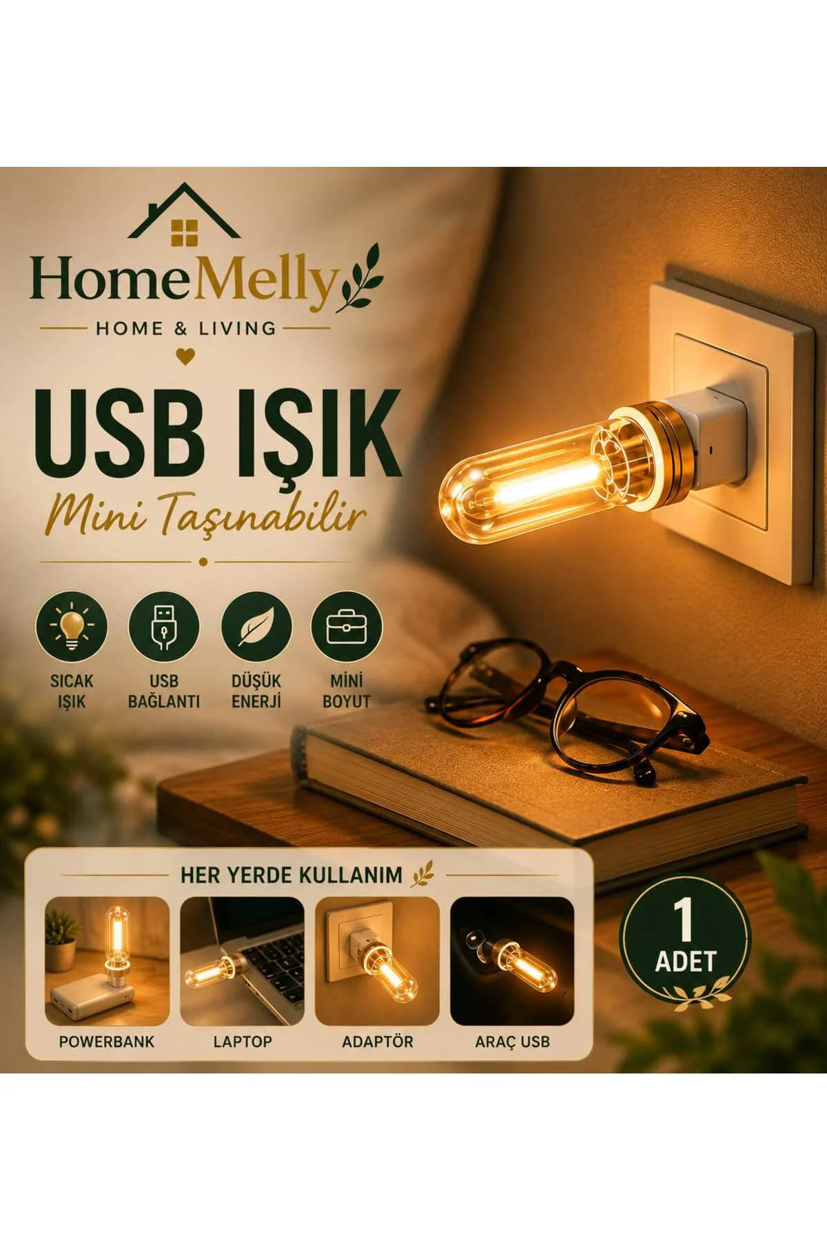 USB Mini LED Ambiyans Işığı Şeffaf Filament Tasarım Gece Lambası 1 Adet Tak Çalıştır USB Mini LED Ambiyans Işığı Şeffaf Filament Tasarım Gece Lambası 1 Adet Tak Çalıştır
