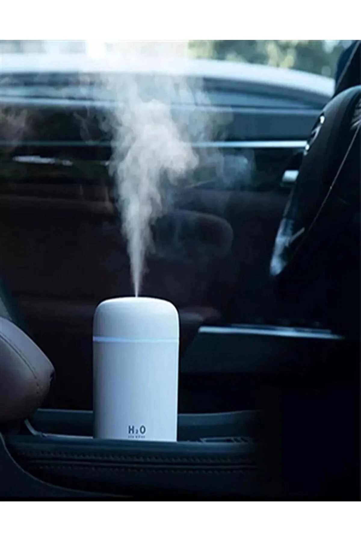 USB Mini LED Hava Nemlendirici – 300 ml Ultrasonik Sessiz Buhar & Otomatik Kapanma | Ev, Ofis, Araç