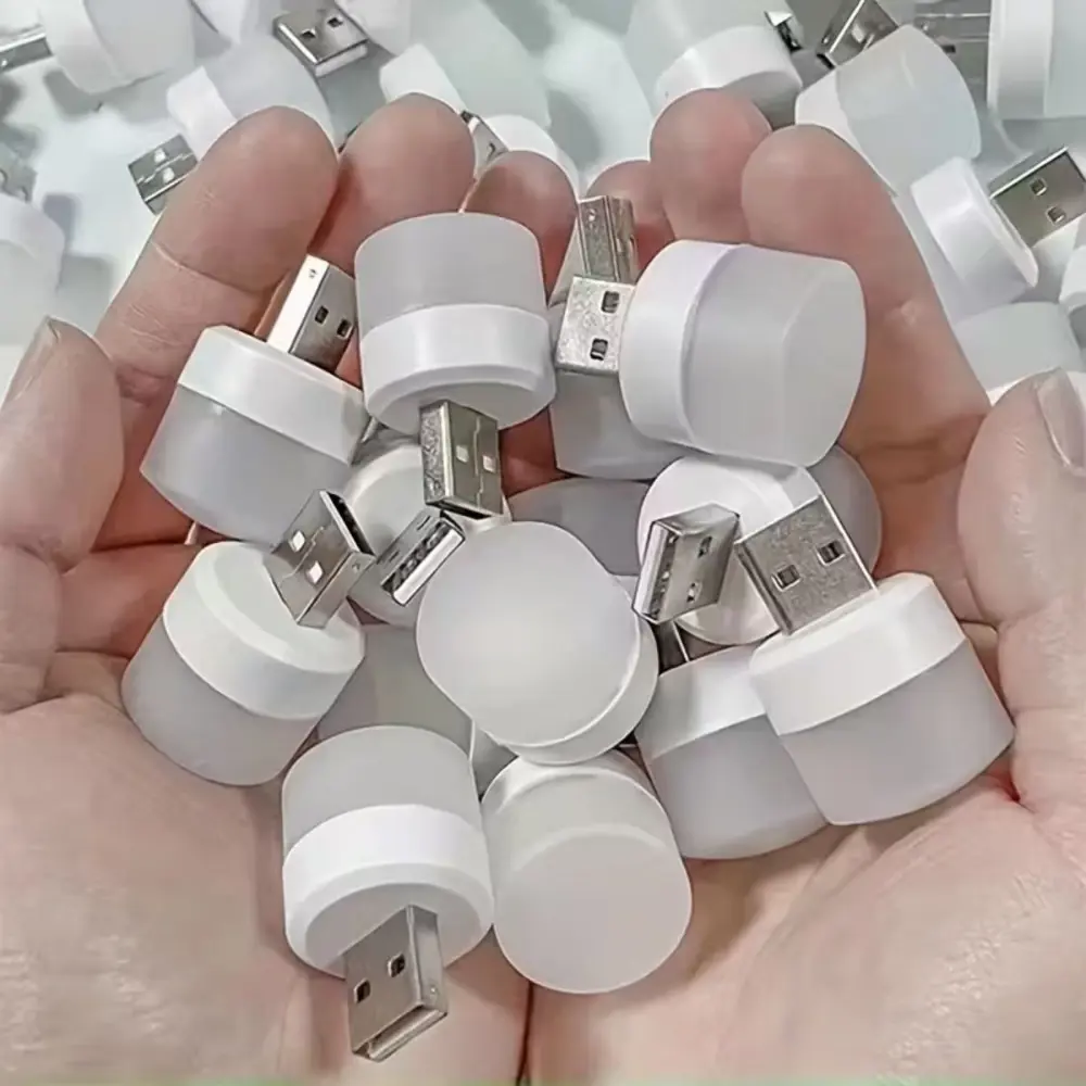 USB Mini Top LED 10’lu Aydınlatma Seti – Sıcak Renkli Gece Lambas