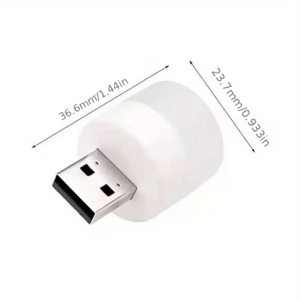 USB Mini Top LED 10’lu Aydınlatma Seti – Sıcak Renkli Gece Lambas