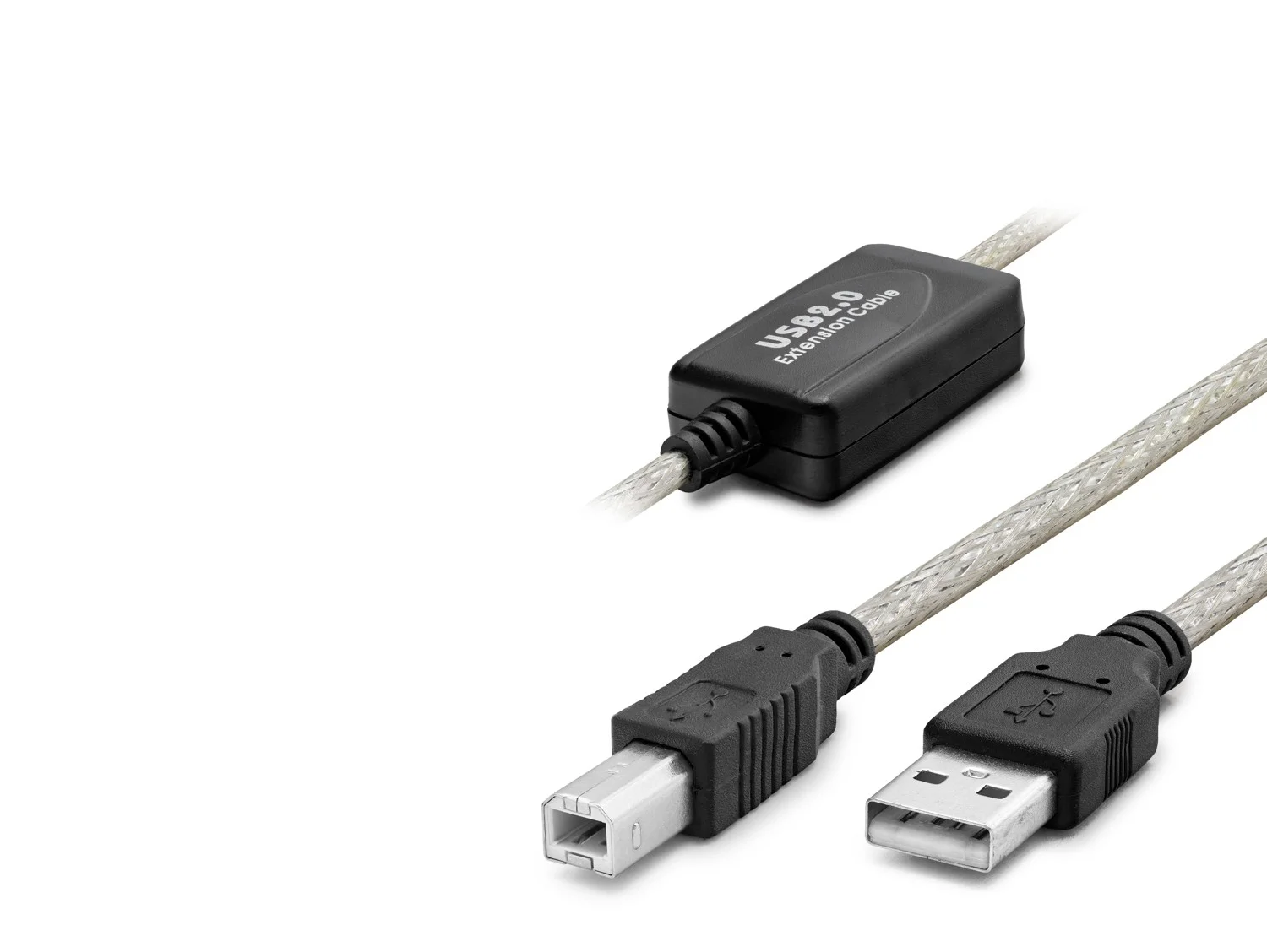 Usb Printer Kablosu 10 M - Silver Siyah HDX7559
