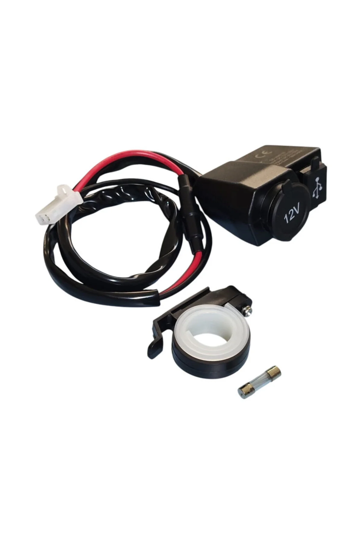 USB Şarj Cihazı ve Çakmaklık 12V Motosiklet Elektrikli Bisiklet U USB Şarj Cihazı ve Çakmaklık 12V Motosiklet Elektrikli Bisiklet U