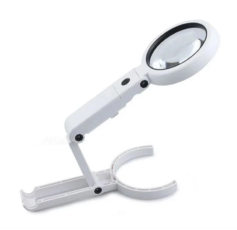 USB Şarj Edilebilir Katlanabilir Büyüteç | 3.5X 10X 8 LED'li Taşınabilir Büyüteç Fiyatı, Yorumları ve Özellikleri
