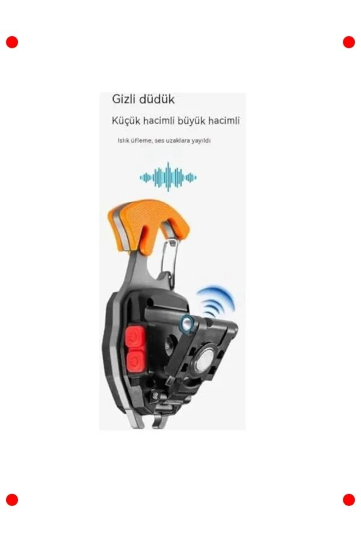 USB Şarjlı 7 Modlu Çok Fonksiyonlu El Feneri
