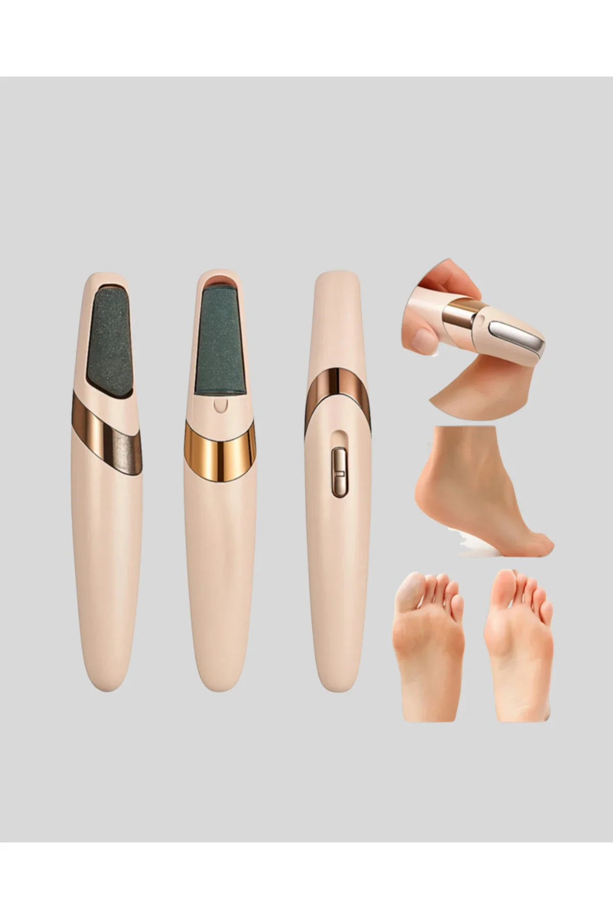 USB Şarjlı Ayak Törpüsü Nasır Temizleyici Elektrikli - Lisinya