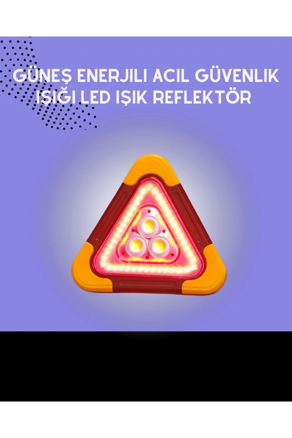 USB Şarjlı Çok Modlu Acil Durum Feneri