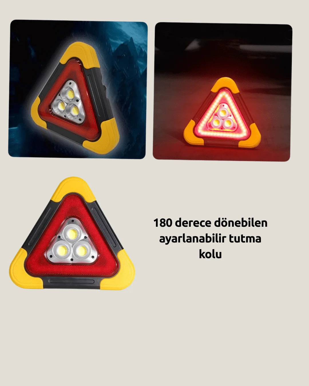 USB Şarjlı Çok Modlu Acil Durum Feneri  Yeni Nesil