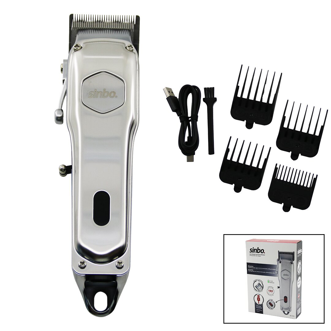 USB ŞARJLI - DİJİTAL GÖSTERGE  SAÇ - SAKAL KESME TRAŞ MAKİNESİ  Ç