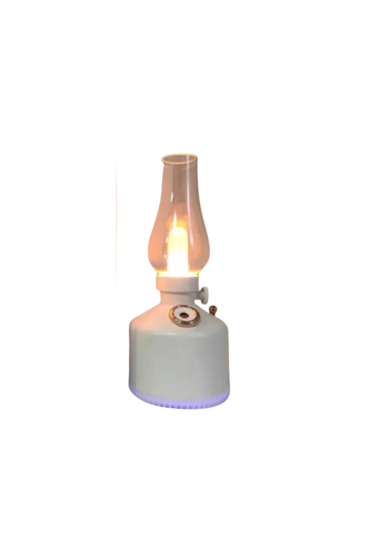 USB Şarjlı Gaz Lambası Modeli Nano Mist Aromaterapi Nemlendirici 280 ml