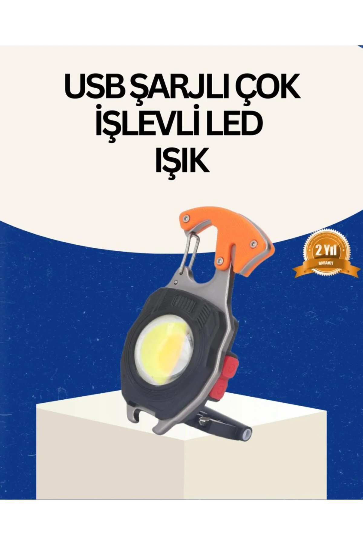 Usb Şarjlı Güçlü Hız Ayarlı El Ve Bel Fanı