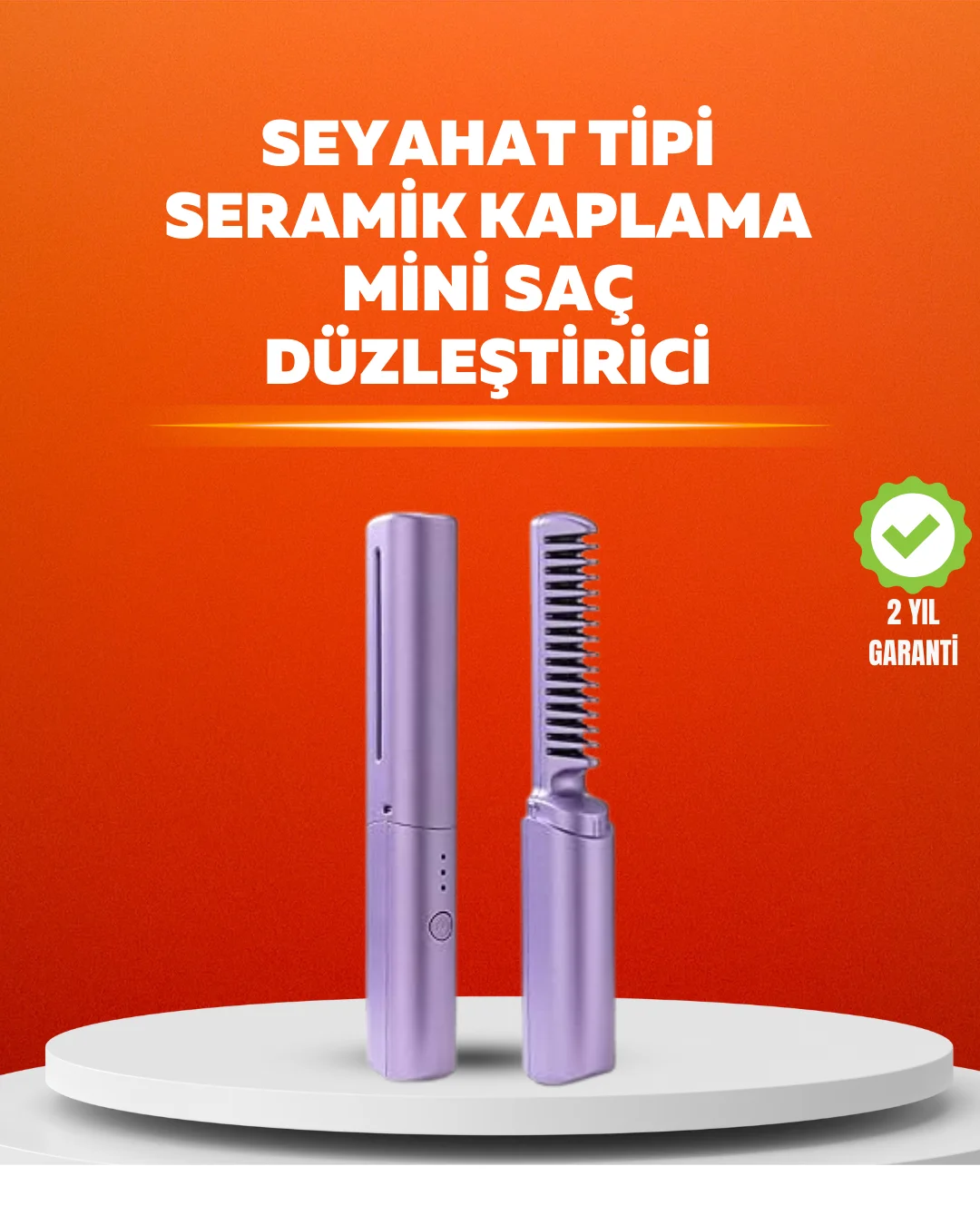 USB Şarjlı Kablosuz Saç Düzleştirici – Seyahat ve Günlük Kullanım USB Şarjlı Kablosuz Saç Düzleştirici – Seyahat ve Günlük Kullanım