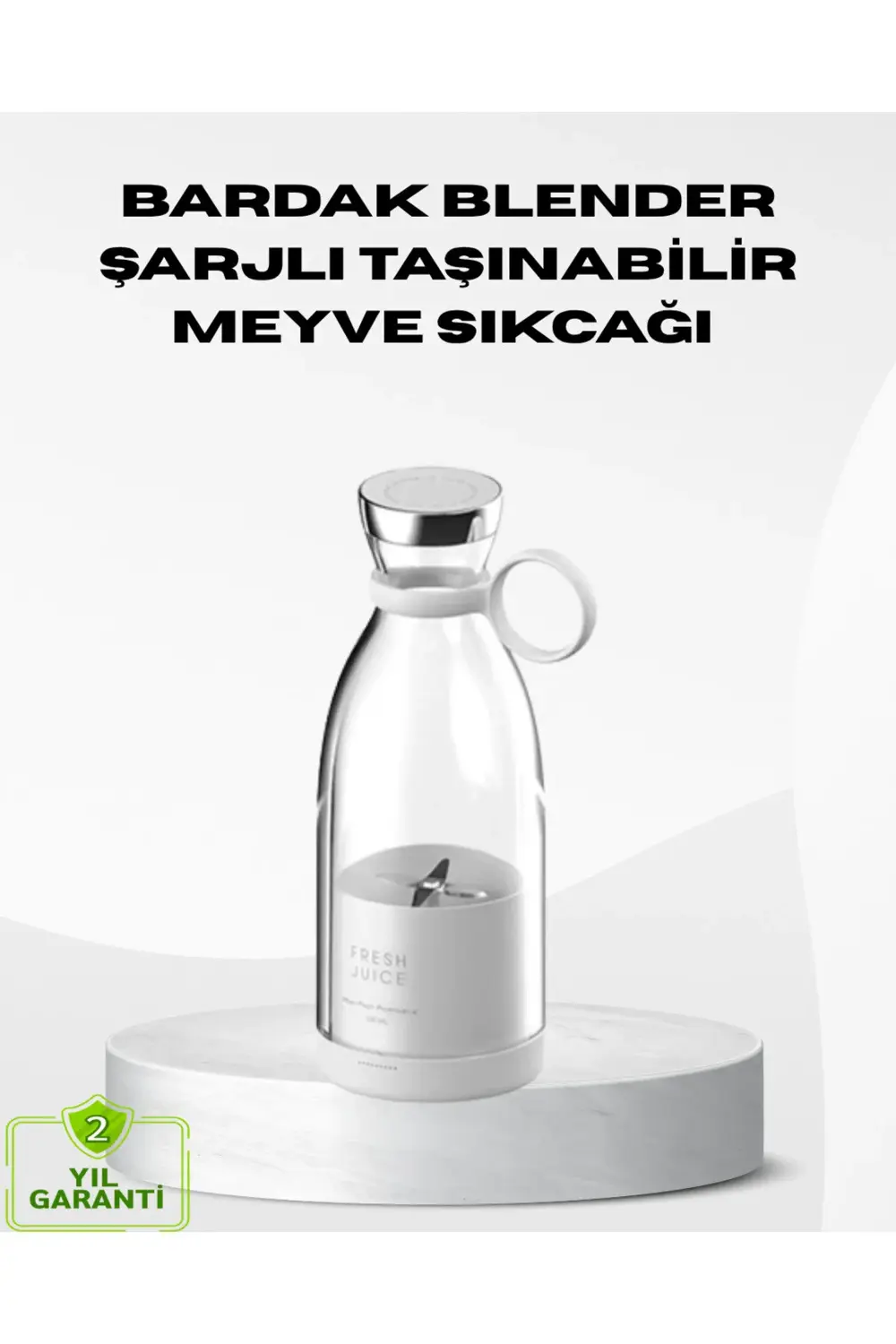 USB Şarjlı Kablosuz Blender – Taşınabilir, Kompakt ve Çevre Dostu