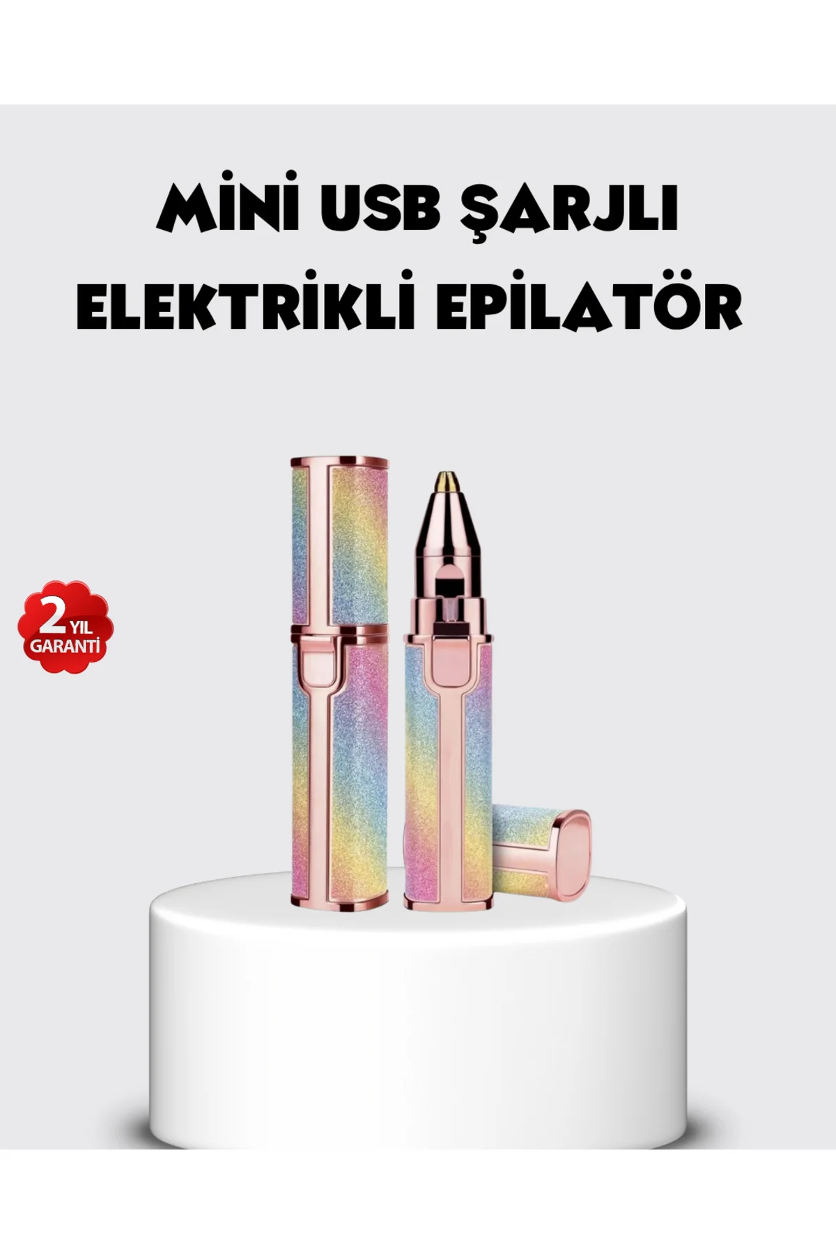 USB Şarjlı Kaş ve Yüz Tüy Alma Cihazı – Taşınabilir ve Acısız Kul