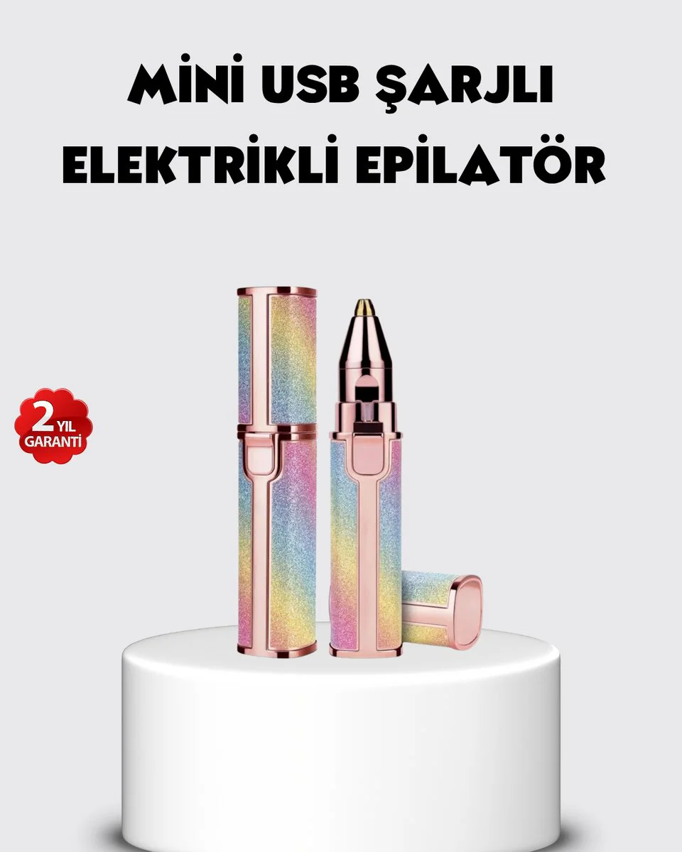 USB Şarjlı Kaş ve Yüz Tüy Alma Cihazı - Acısız, Taşınabilir ve Yüksek Performanslı