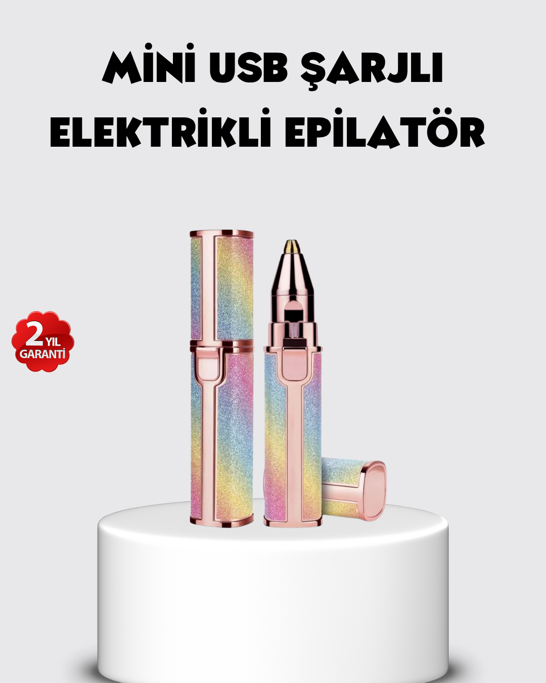 USB Şarjlı Kaş ve Yüz Tüy Alma Cihazı – Taşınabilir ve Acısız Kul