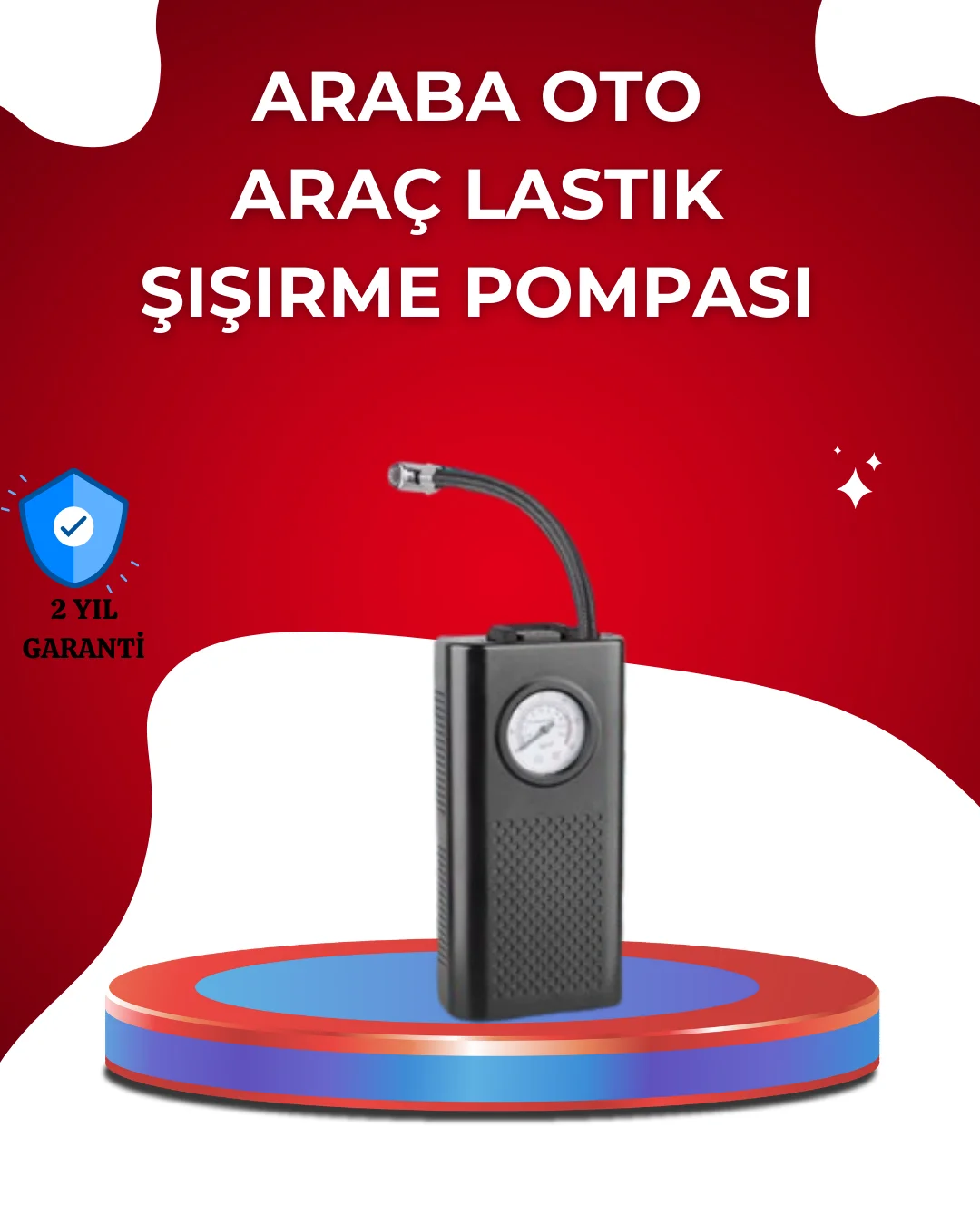 USB Şarjlı Kompakt Elektrikli Hava Kompresörü 3000 mAh Fiyatı, Yorumları ve Özellikleri