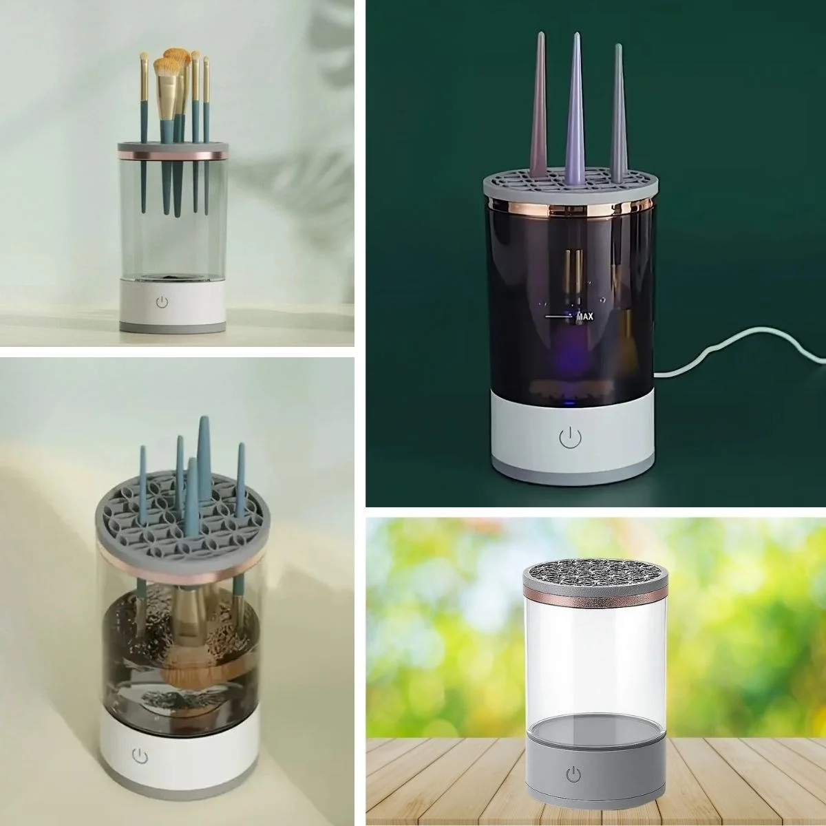 Usb Şarjlı Makyaj Fırçası Temizleyici Aparat Hızlı Kurutmalı, Çok Yönlü Fırça Temizleyici Bx40 Usb Şarjlı Makyaj Fırçası Temizleyici Aparat Hızlı Kurutmalı, Çok Yönlü Fırça Temizleyici Bx40